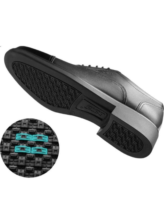 Strongman Business Formal Shoes Men'S Fashion 3515 High Quality Top Layer Cowhide Single Shoes 15 Three-Joint Leather Shoes Black Size 44 - Image 3