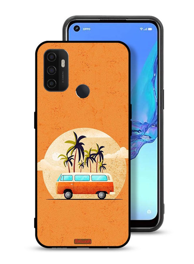 Tolwak Oppo A53 4G Protective Case Cover Bus Art - Image 1