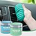 TICARVE 2Pack Cleaning Gel for Car Putty Car Slime Cleaning Car Detail Putty Tools Car Interior Cleaner Automotive Car Cleaning Kits Keyboard Cleaner Blue Green 320g112oz - Image 2