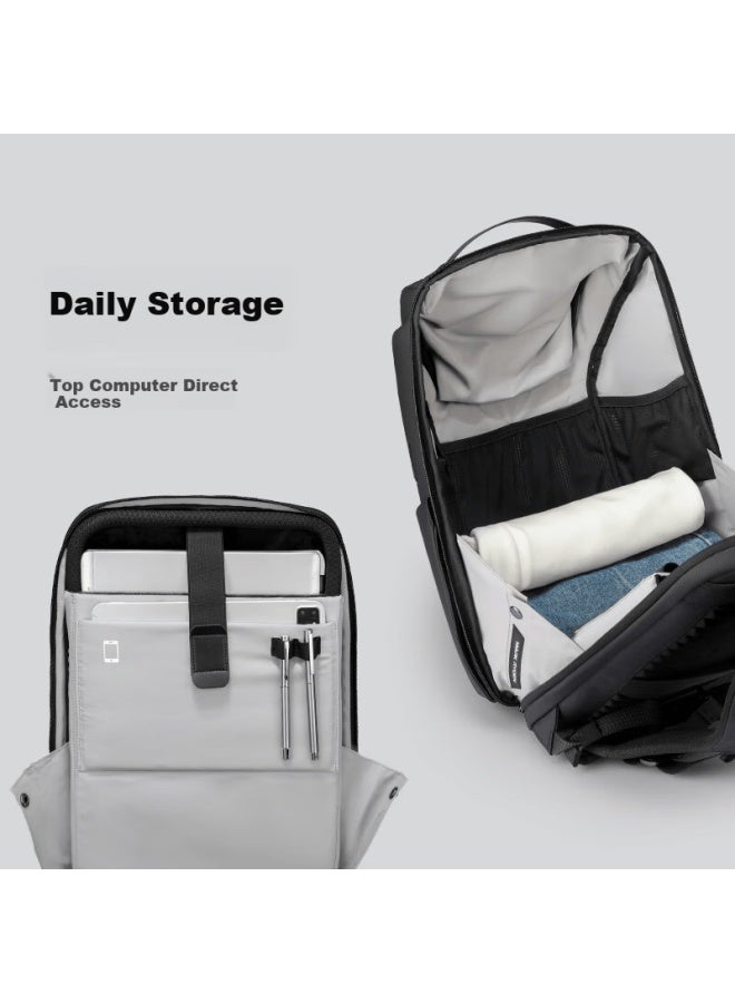 Mark Ryden Men's Business Commuter Backpack Laptop Bag Large Capacity Travel Bag Mr9730 - Image 2