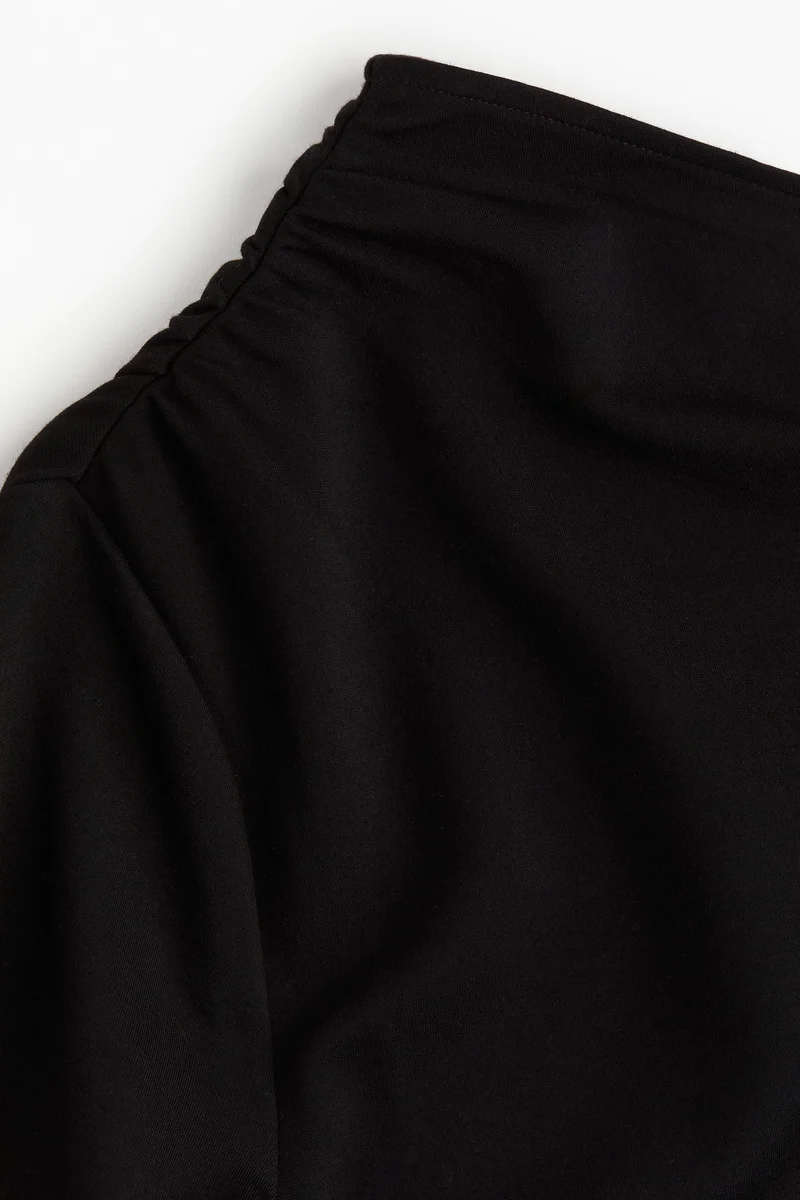 H&M One-shoulder bodycon dress