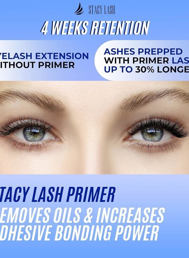 Stacy Lash Eyelash Extension Primer/Cleanser (1.35fl.oz/40ml) Stacy Lash/Protein Oil Remover/Increase Adhesive Bonding Power Retention/Pretreatment for Individual Semi Permanent Extensions Glue Supplies  - Image 3