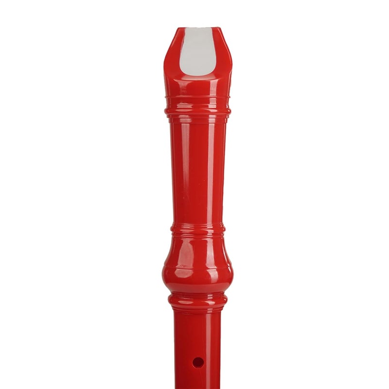 Kadence سوبرانو ريكوردر 8 ثقوب (أحمر) مع قضيب تنظيف + غطاء KAD-REC-RED (أحمر) - Image 3