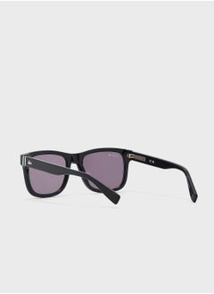 لاكوست نظارة شمسية بإطار وايفارير طراز L6014S  - Image 3