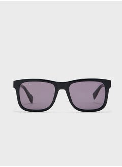 لاكوست نظارة شمسية بإطار وايفارير طراز L6014S  - Image 2