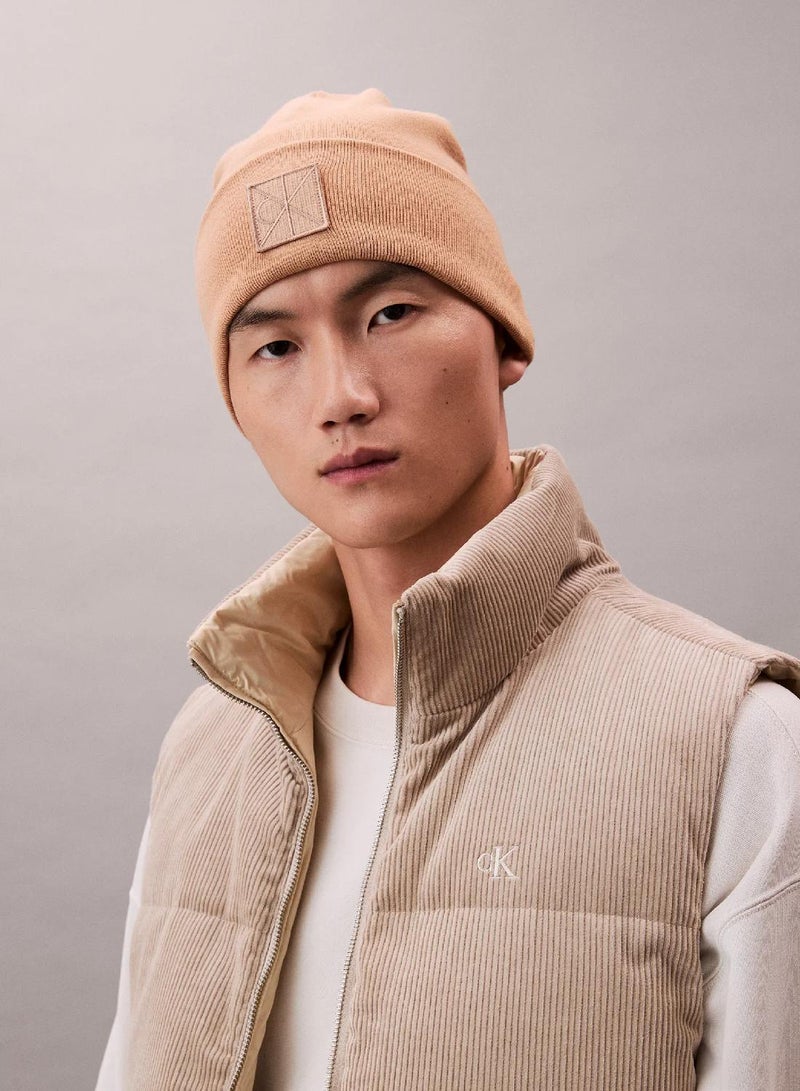 CALVIN KLEIN Emblem Logo Beanie - Image 4