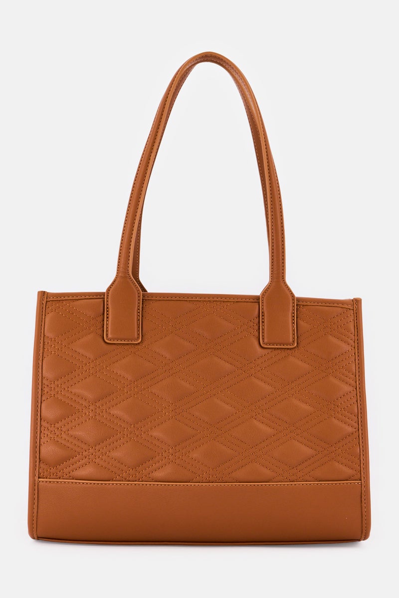 Cavalli Class Women Brand Logo Handbag, Brown - Image 2
