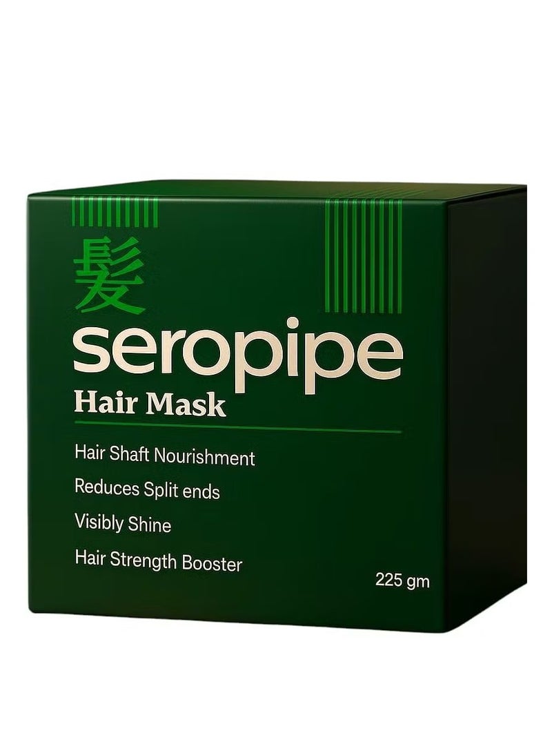 seropipe Hair Mask Boost Hair Shine And Conditioning Multicolour 225ml - Image 2