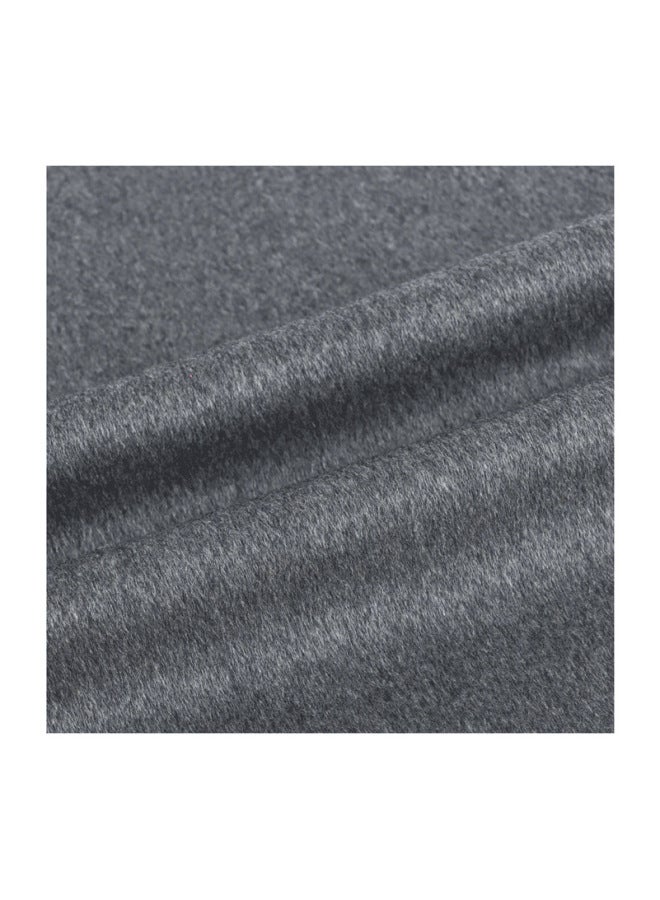 روك Rock Gray قماش كشمير ذو وجه واحد، قماش صوفي ناعم مختلط الألوان، قماش سترة كشمير للخريف والشتاء - Image 5