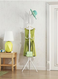 Falpro Multi-Functional Metal Clothes Rack White 175x45cm  - Image 1