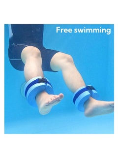 NOVOLAN NOVOLAN Foam Swim Aquatic Cuffs - Adjustable Swim Fitness Training Set, 2-Pack Floating Rings for Water Aerobics, Convenient Swim Gear for Improving Technique, Ideal for Swimming Training & Learning  - Image 2