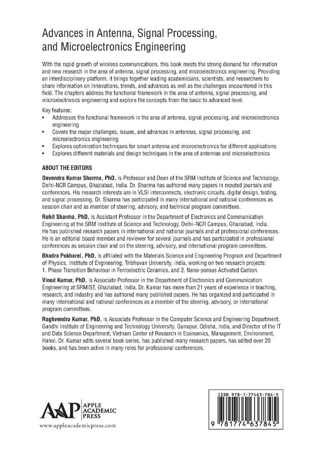 Advances in Antenna, Signal Processing, and Microelectronics Engineering  - Image 2