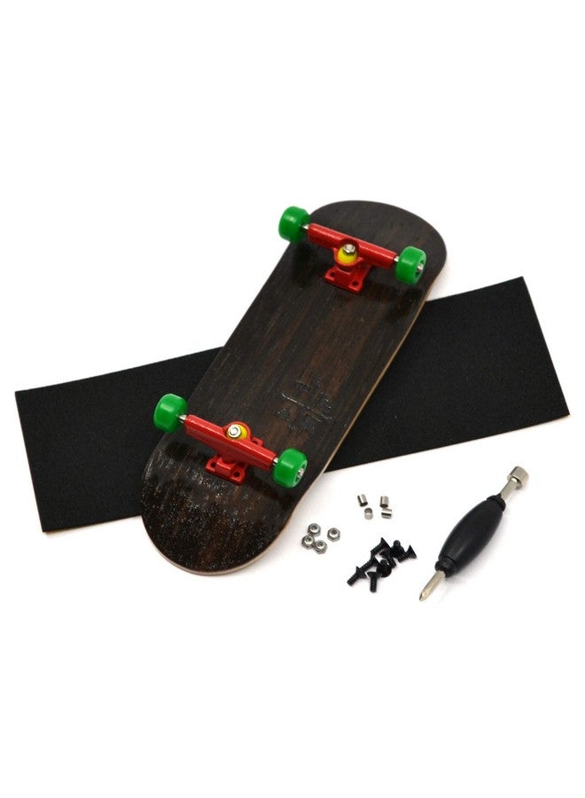 Teak Tuning Prolific Complete Fingerboard Bob Would Be Proud Edition Includes Bearing Wheels Trucks And Locknuts 32Mm X 97Mm Handmade Wooden Board - Image 1
