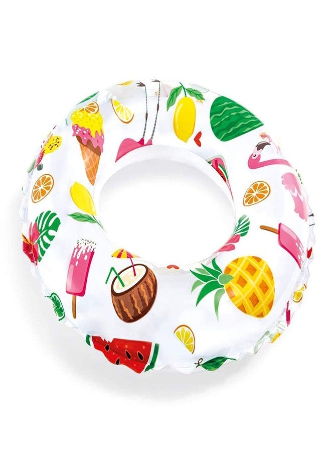 Kabello Kids Floating Tube Swimming Ring for Summer Fun (Multicolor) - Image 1