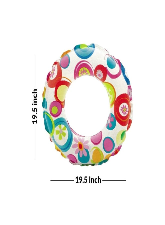 Kabello Kids Floating Tube Swimming Ring for Summer Fun (Multicolor) - Image 2