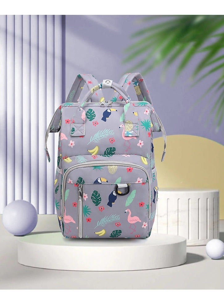 Portable Large Capacity Leisure Multifunctional Backpack, Baby Stroller Hanging Bag - Image 3