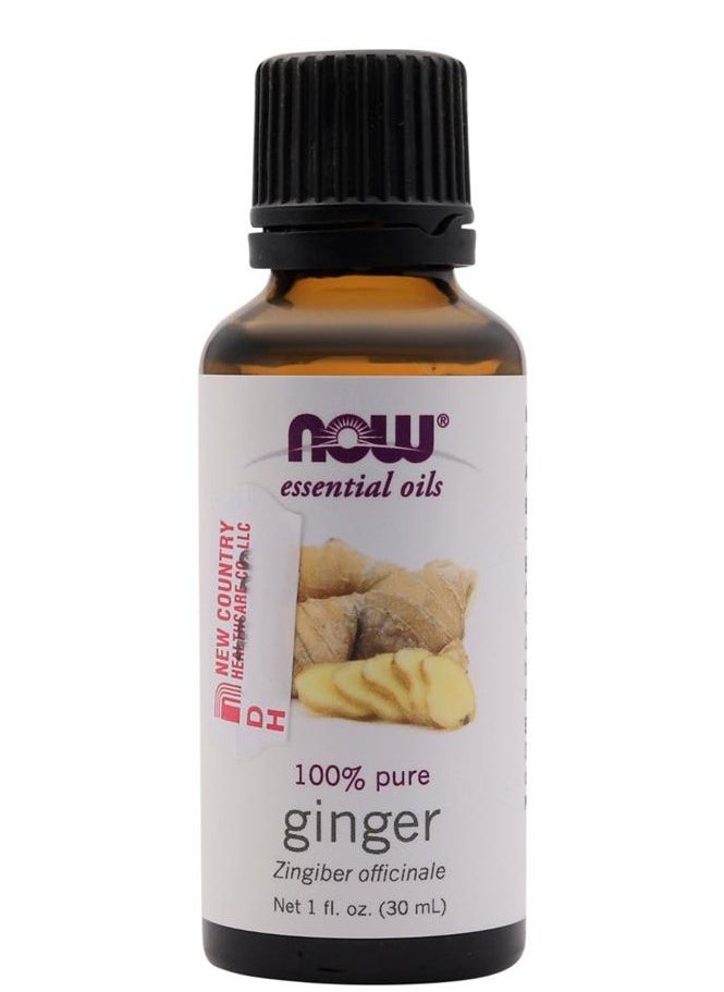 Now Essential Oils - Essential Oils Ginger Oil, 30ml - Image 1