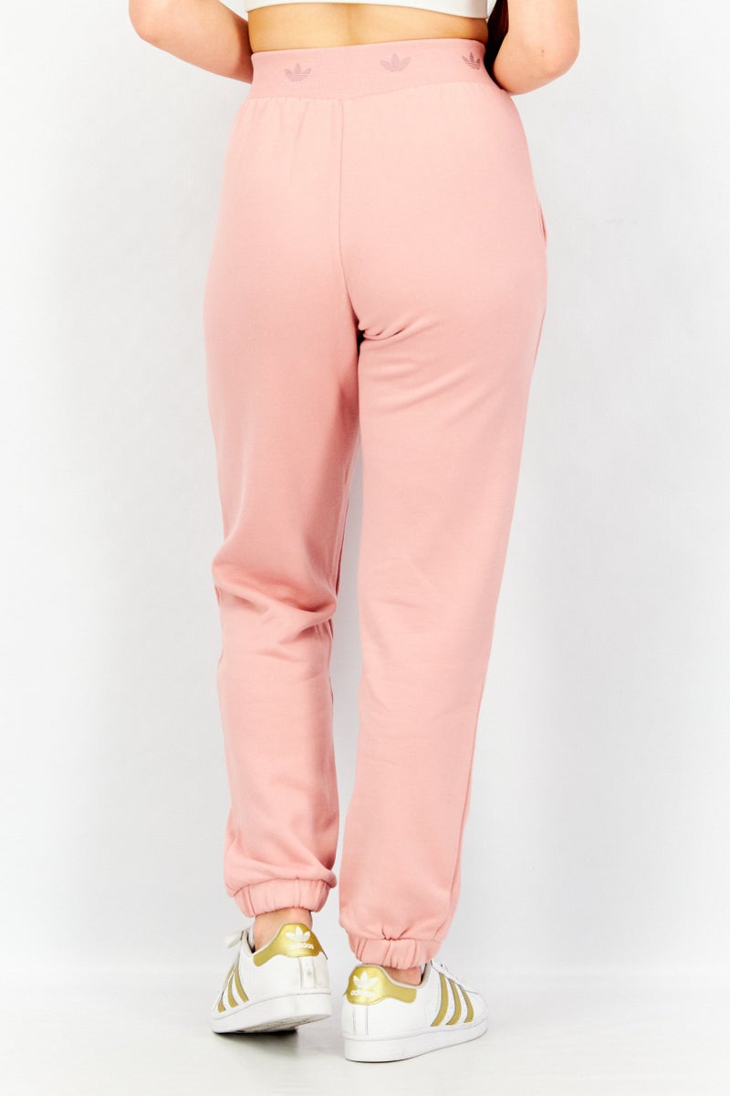 Adidas Women Sportswear Fit Brand Logo Training Track Pant, Pink  - Image 2