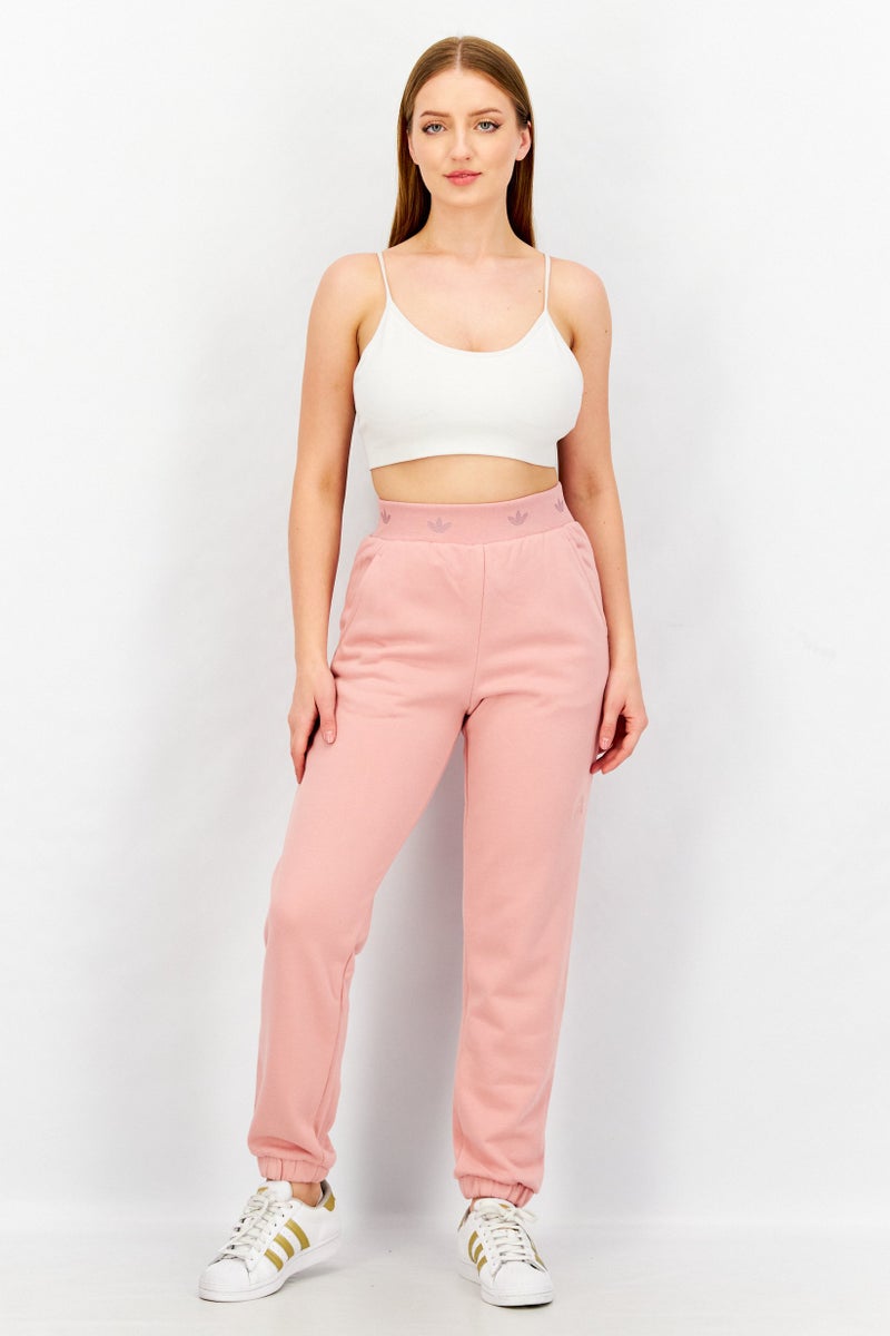 Adidas Women Sportswear Fit Brand Logo Training Track Pant, Pink  - Image 4