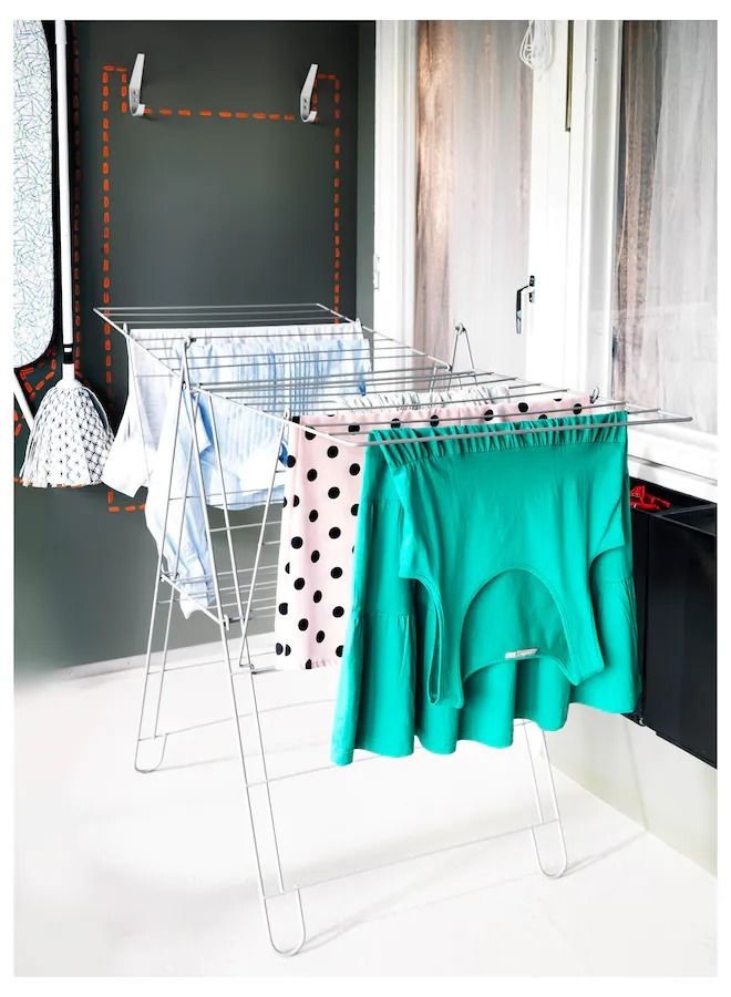 Jall Drying rack, in outdoor, white - Image 4