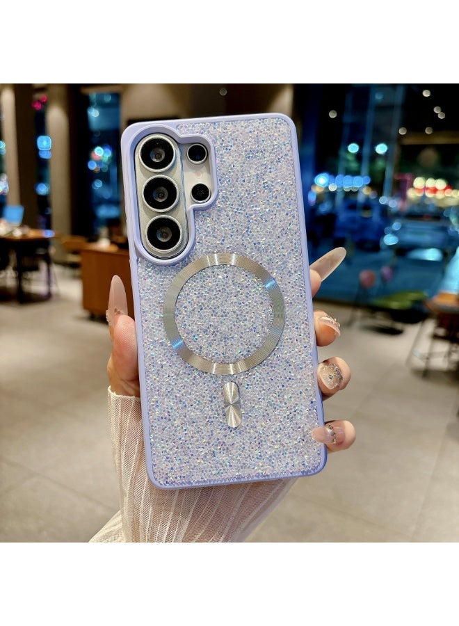 Bling Glitter Magnetic Phone Case for Samsung Galaxy S26 Ultra, Shockproof Full Coverage