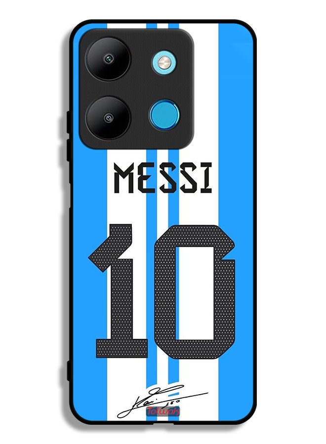 Tolwak Infinix Smart 7 Protective Case Cover Messi 10 - Image 1