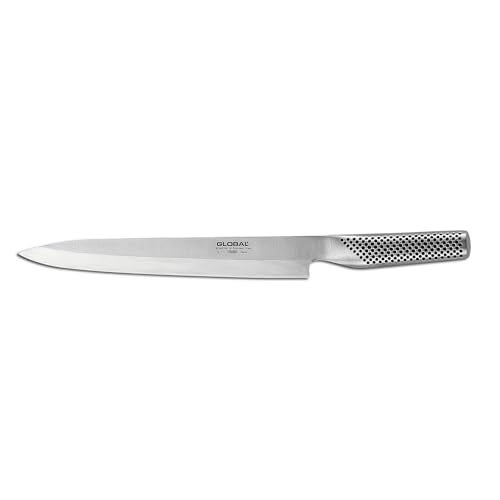 Global 10 Inch Left-Handed Yanagi Sashimi Knife - Lightweight Japanese Stainless Steel, Razor-Sharp Edge, Made in Japan, G-11L - Image 1