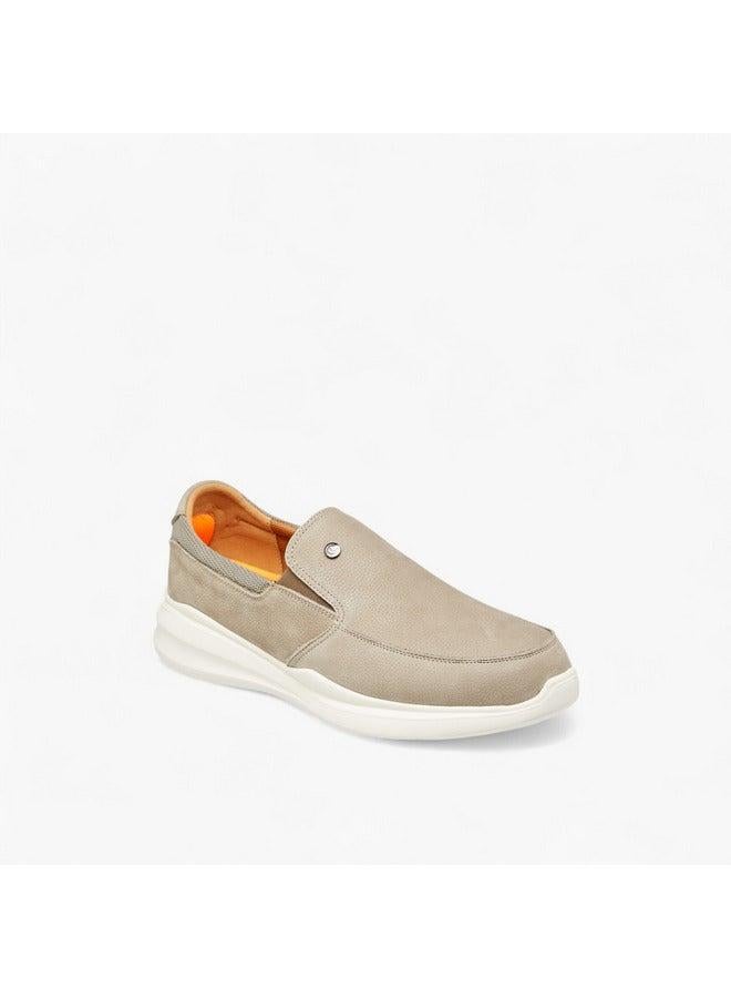 Le Confort Men Textured Slip-On Loafers - Image 1