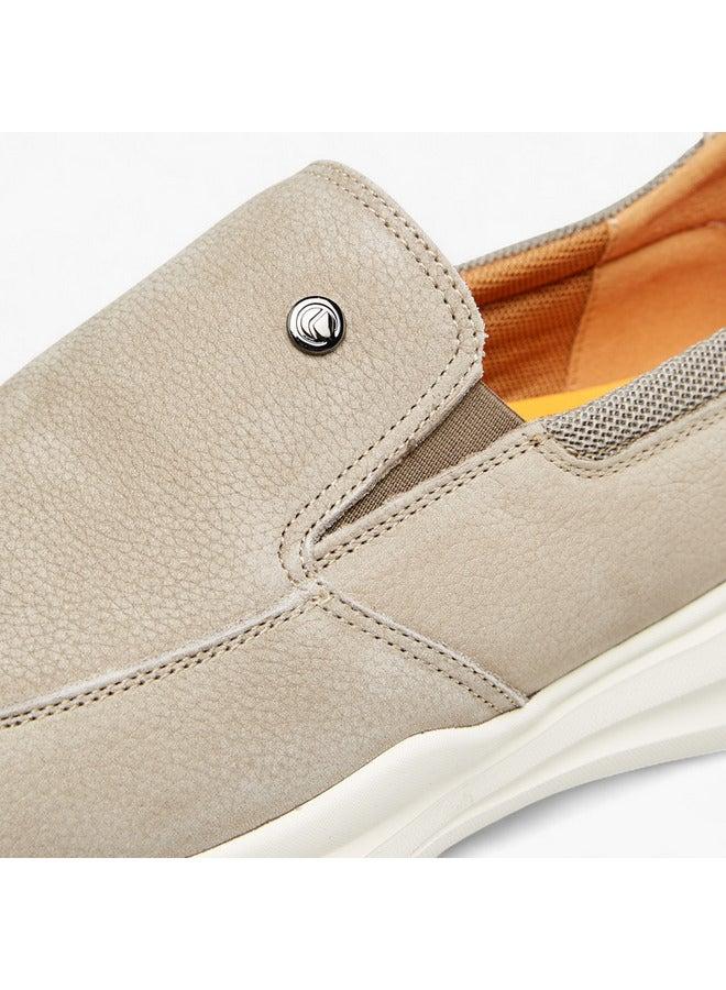 Le Confort Men Textured Slip-On Loafers - Image 4