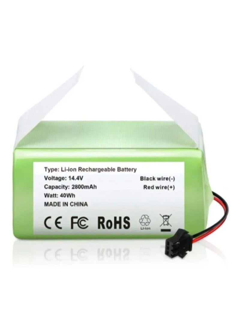 FLOWING 2800mAh Replacement Battery Compatible for Eufy RoboVac and Evovacs Deebot - Image 1