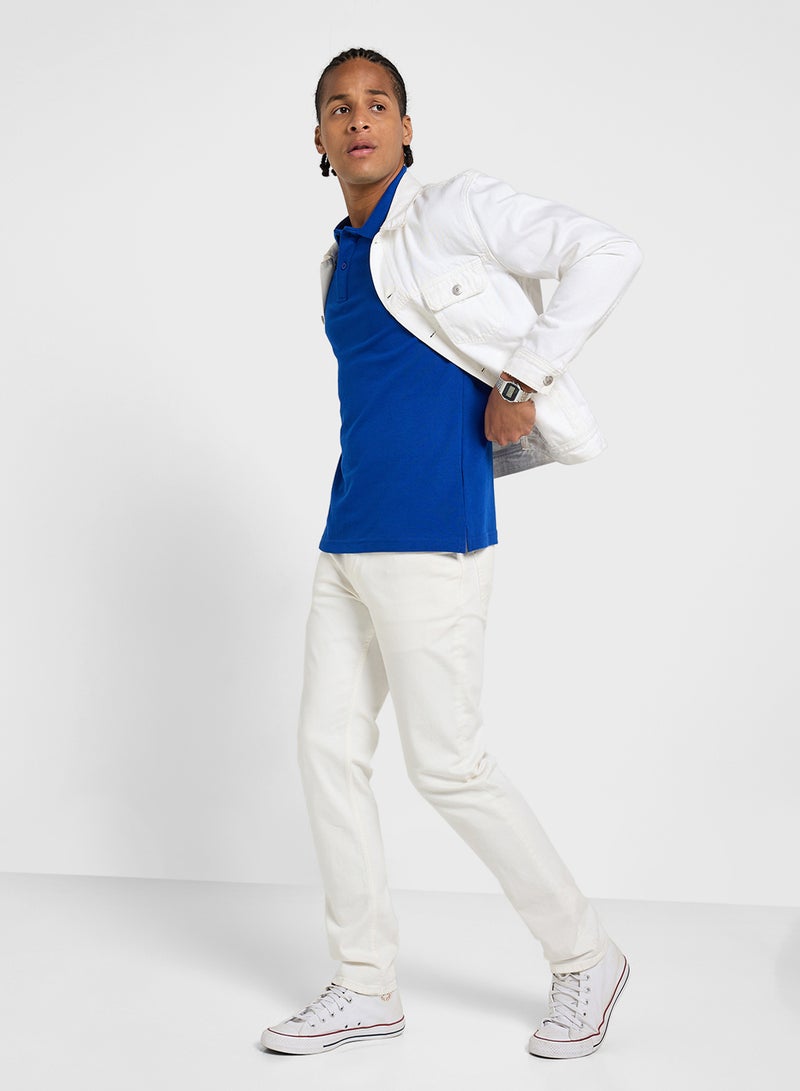 سفنتي فايف تيشيرت بولو أساسي - Image 4