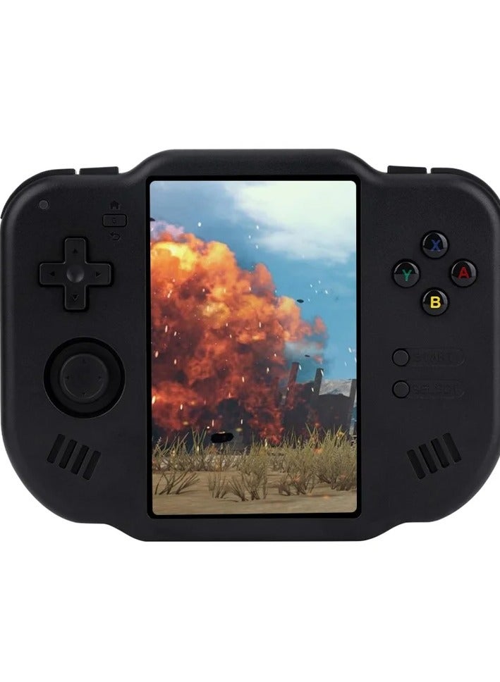 AMPOWN Mini Zero 40 Android 4 Inch 64-bit Handheld Game Console Retro Classic Gaming Device with 64GB TF Card64GBBlack - Image 1