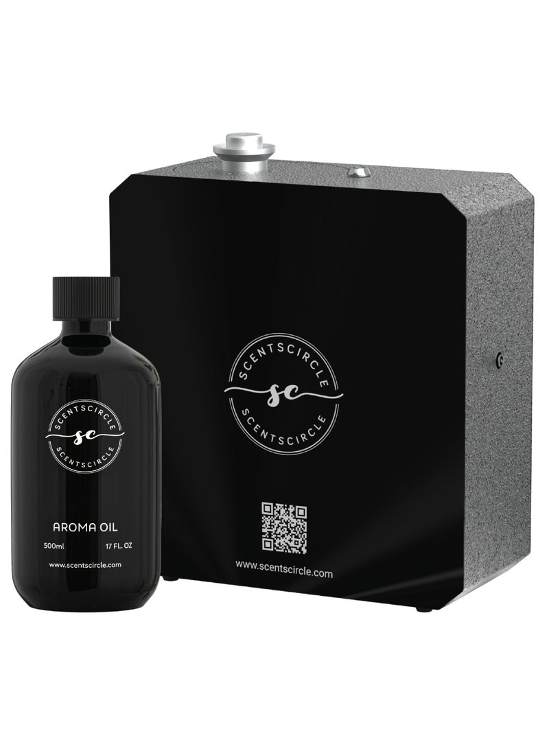 Scentscircle Smart Home Scent Diffuser with 500ml Harmony Diffuser Fragrance Oil Combo - Affordable diffuser and scented oil combo - - Image 1
