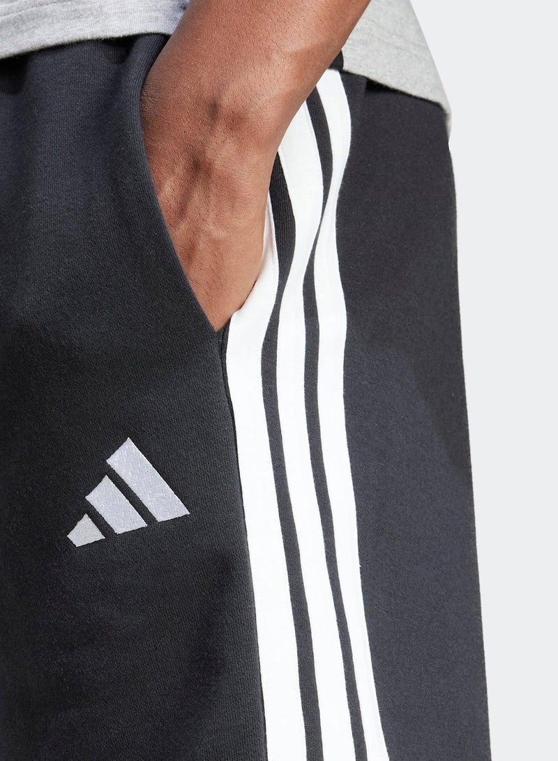 Adidas Essentials Three Stripes French Terry Shorts - Image 3