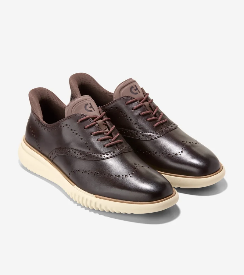 Cole Haan  Men's 2.ZERØGRAND EVO Wingtip Quick-On Oxfords for Men | Best Price UAE