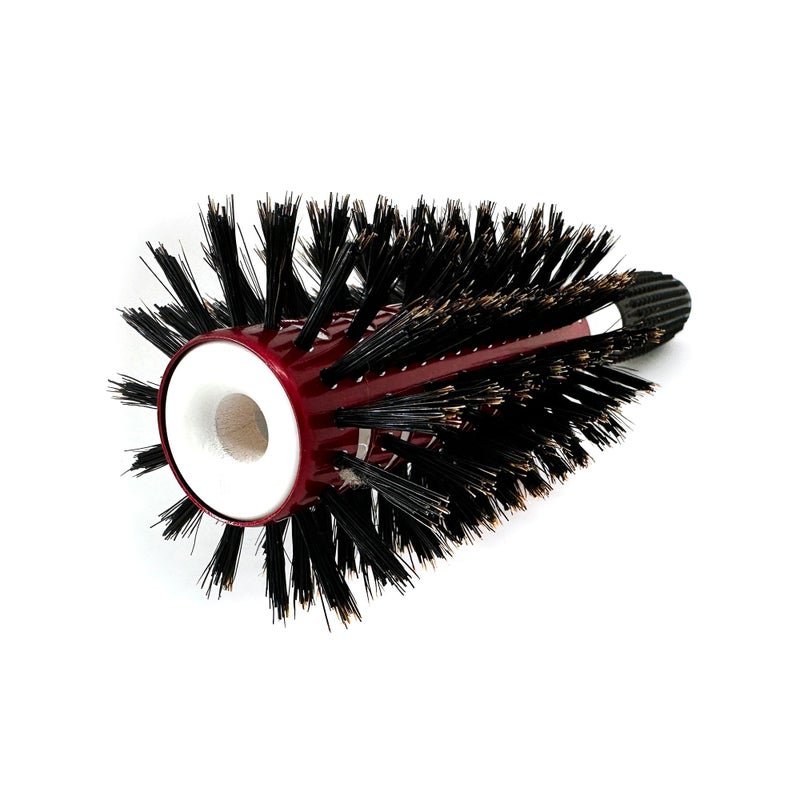 Phillips Brush Tourmaline Monster Vent 5 Professional Hair Brush (2.5â€ Diameter Barrel) - Vented Hairbrush with Nylon Reinforced Boar Hair Bristles, Beech Wood Handle with Rubber Grip - Image 2