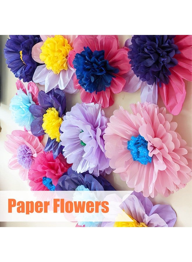 Shindel Shindel 330 Sheets Tissue Paper, 14x10 Inch Multicolor Wrapping Tissue Paper for Gift Bags DIY Crafts Birthday Wedding Holidays Decor Multicolor - Image 3