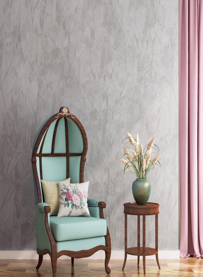 ReWallpaper ورق حائط ReWallpaper قابل للتقشير واللصق، ورق حائط مخملي رمادي، ورق حائط رمادي محكم لغرفة النوم، قماش لباد ذاتي اللصق، مخمل ناعم، بطانة ورق اتصال لدرج صندوق المجوهرات 17.5 بوصة × 6.5 قدم - Image 3