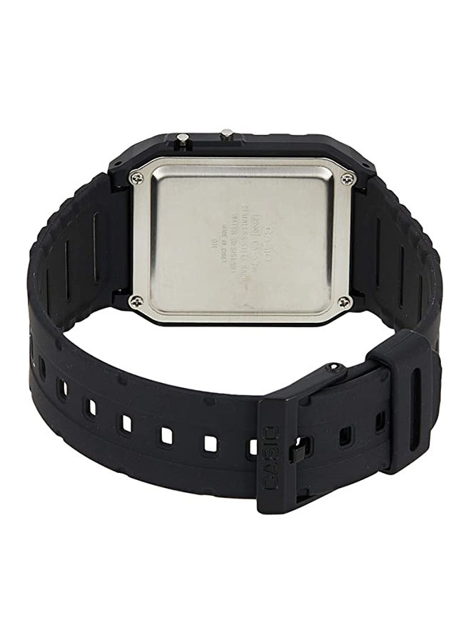 CASIO Men Water Resistant Digital Calculator Watch CA53W-1 - 35 mm - Black - Image 2