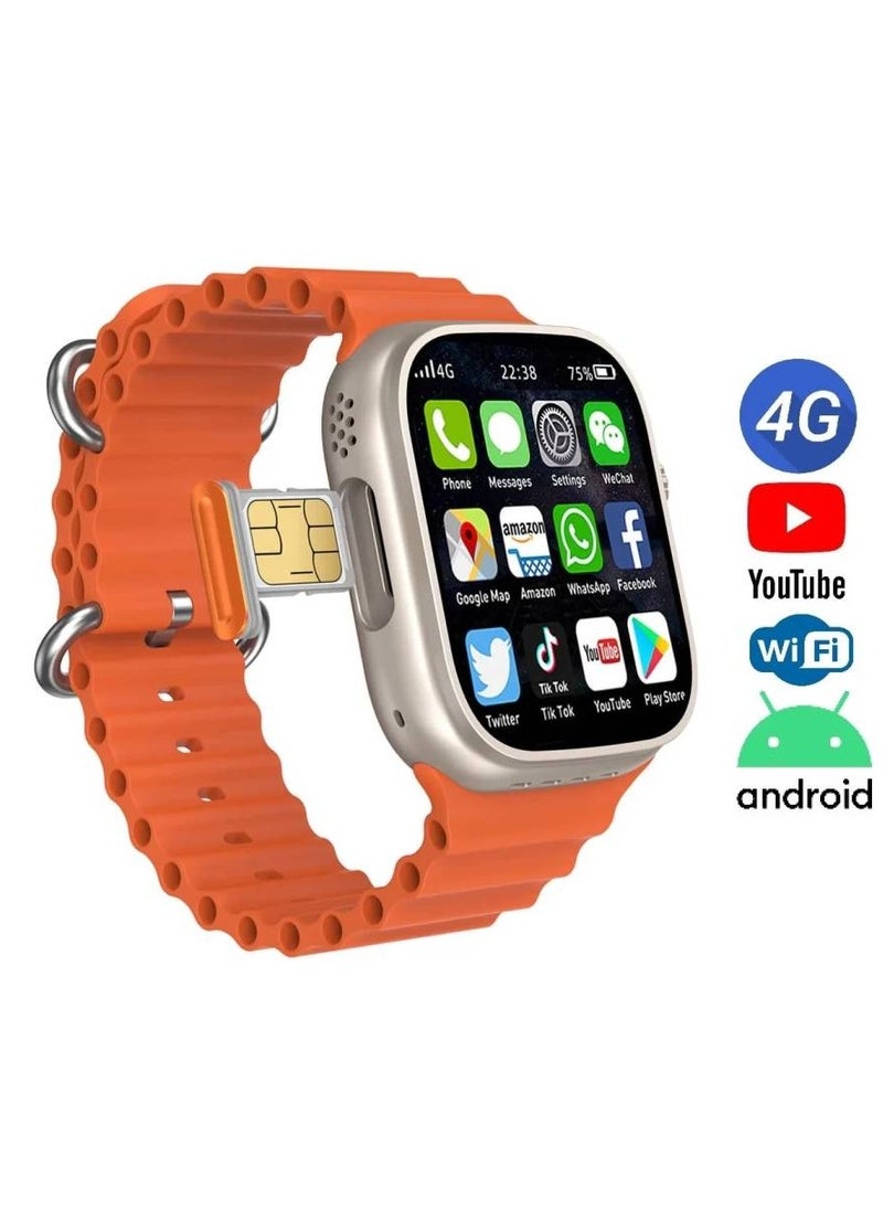 XO Smartwatch 4G/5G Android OS, AMOLED Touchscreen, Fitness & Sports Tracker, Pre-installed Apps, Social Media & Full Connectivity  - Image 2