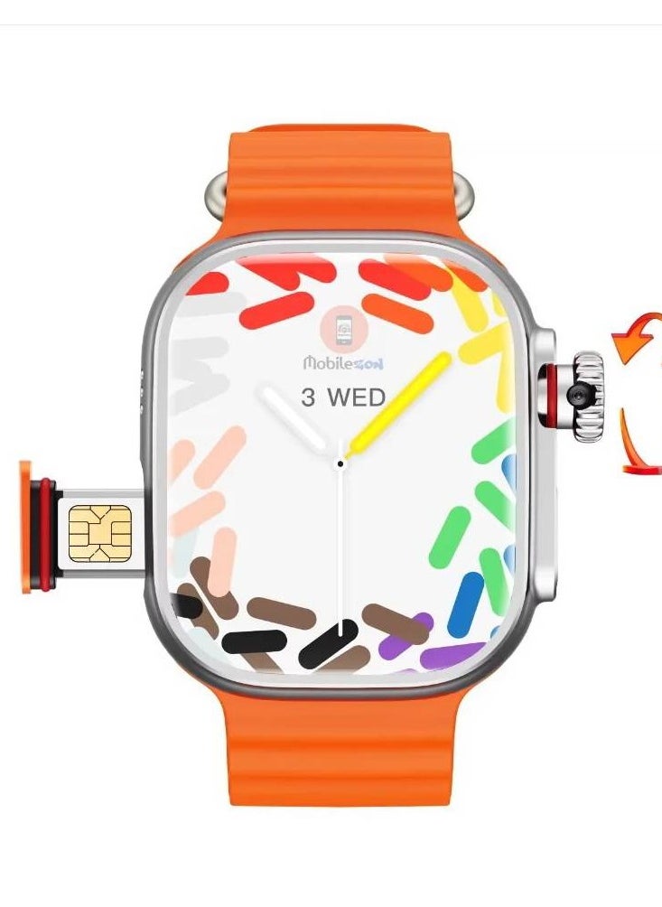 XO Smartwatch 4G/5G Android OS, AMOLED Touchscreen, Fitness & Sports Tracker, Pre-installed Apps, Social Media & Full Connectivity  - Image 3