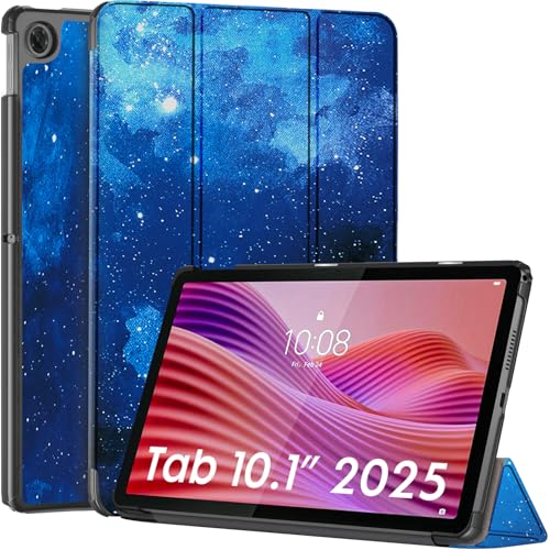 Robustrion Cover for Lenovo Tab 10.1 inch 2025 Cover Case, Trifold Flip Cover Case for Lenovo Tab 10.1" Tablet Cover TB-311FU/311XU - Stars - Image 1