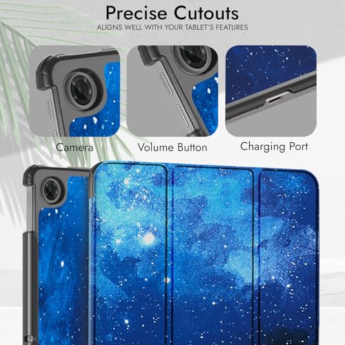 Robustrion Cover for Lenovo Tab 10.1 inch 2025 Cover Case, Trifold Flip Cover Case for Lenovo Tab 10.1" Tablet Cover TB-311FU/311XU - Stars - Image 4