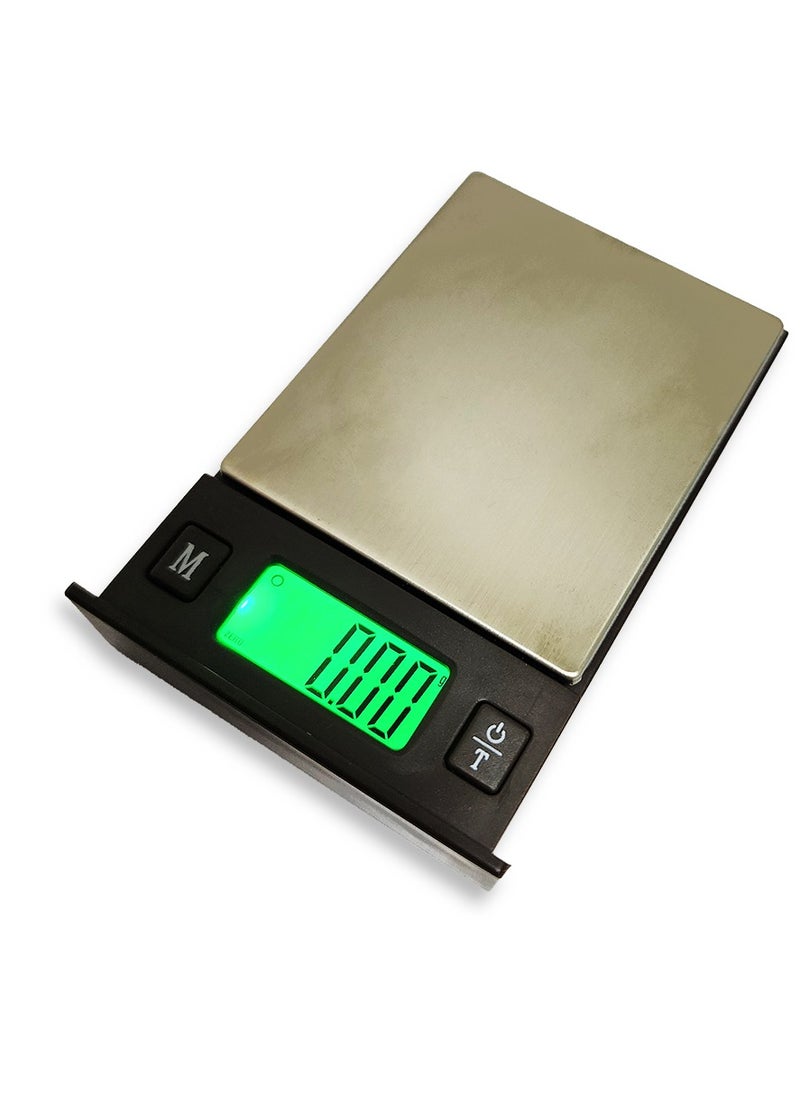 Generic - Mini Electronic Platform Scale Food Weighing Scale Silver ZH-129 - Image 1