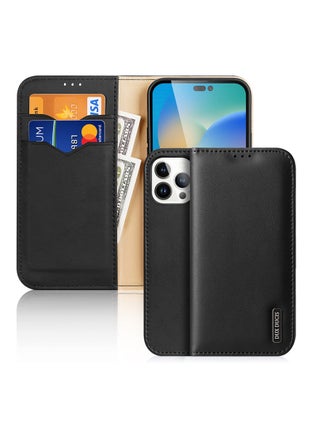 Wallet Case for iPhone 14 Pro Max, Genuine Leather Cell Phone Flip Magnetic Folio ,Case Cards Holder,RFID Blocking,Kickstand. Support Wireless Charging - pzsku/Z6AFB8BB4324EF0424E78Z/45/_/1702285539/3986efc5-8148-4015-b4be-2ecd46eea804