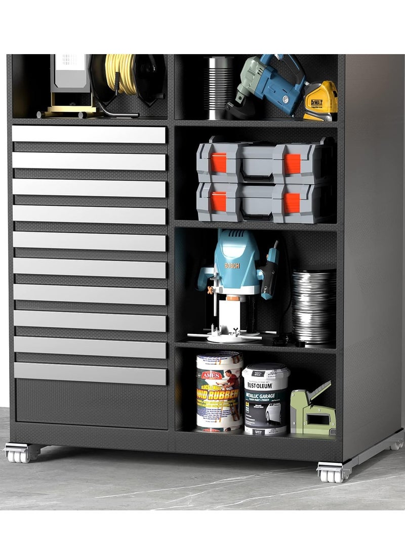 ELTRAZONE Movable Adjustable Washing Machine Base with Brake – Heavy-Duty Base for Washer, Dryer, Refrigerator, Supports Up to 300kg, Grey - Image 5