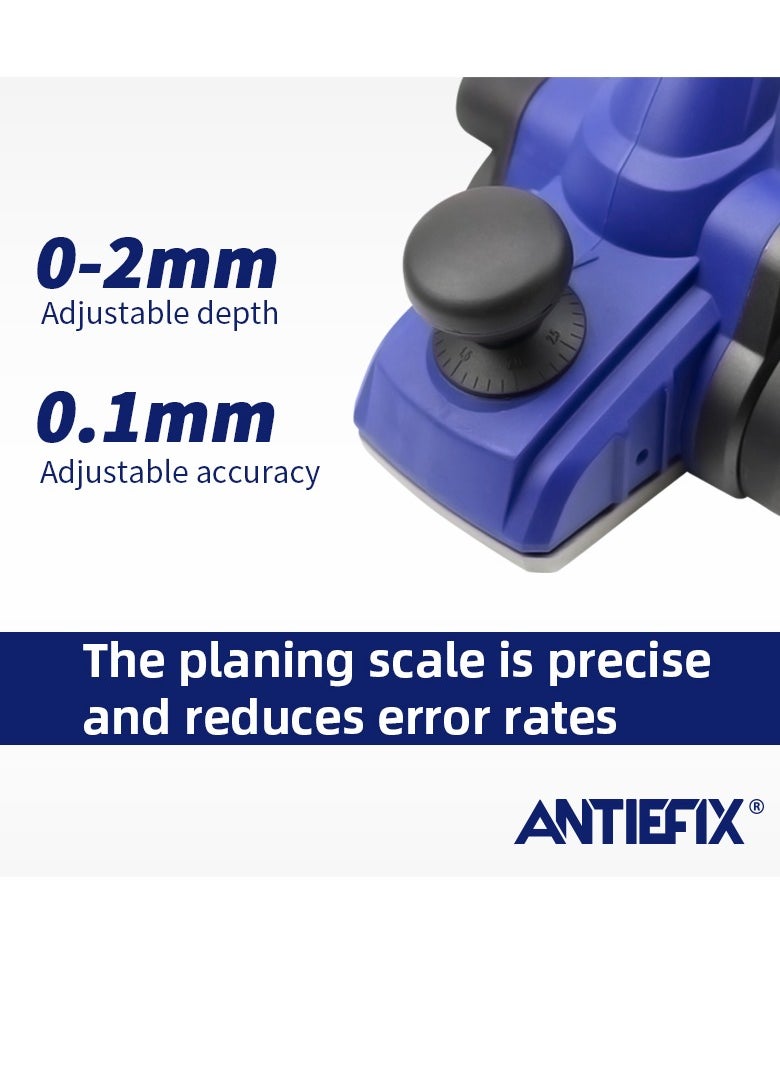 ANTIEFIX - ANTIEFIX Hot sale Electric planer 1200W 16000r/min high quality Electric planer - Image 1