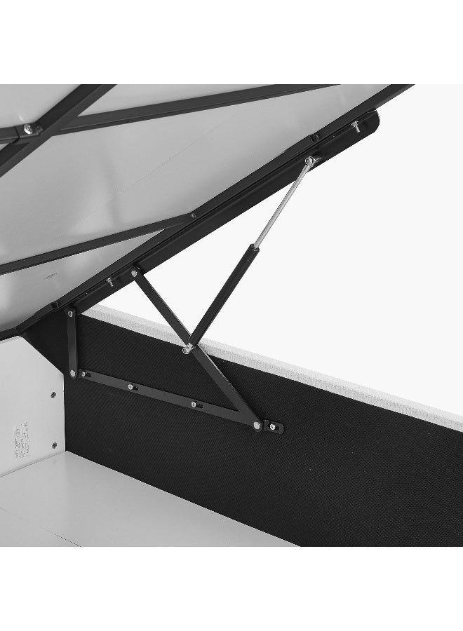 Home Box قاعدة سرير هيدروليكية مخملية ذكية أوريون - كوين - Image 5