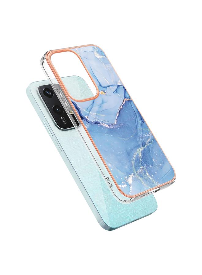 S-TOP Case For Honor 200 Lite Global Electroplating Marble Dual-side IMD Phone Case - Image 4