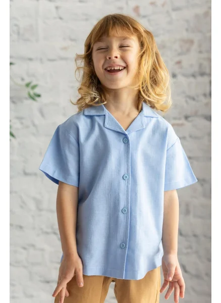 Zeyland Boy Short Sleeve Woven Shirt